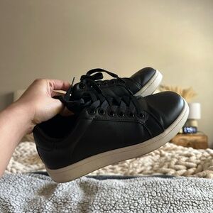 Classic Black Sneakers